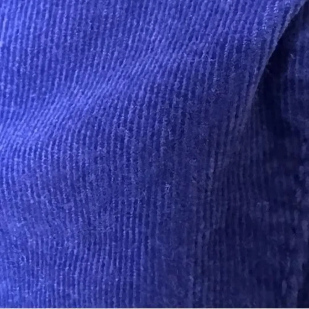 Royal Blue Corduroy Pants Girls 2T Jeans Elastic Waist Comfy Cute Fall Winter